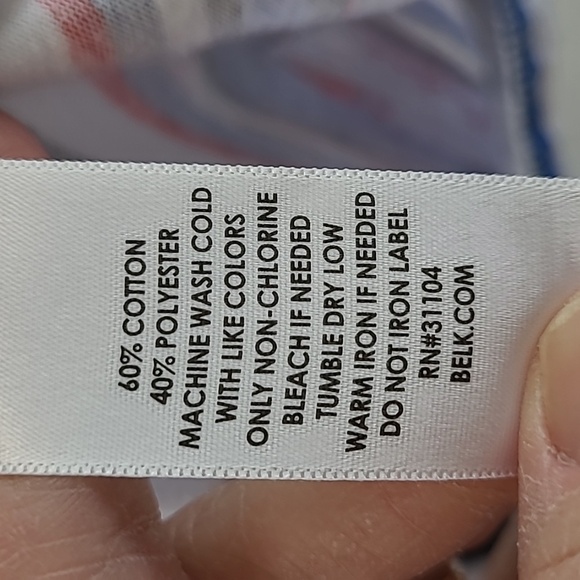 💥3for$12💥 Kim Rogers Multicolor Striped Sleeveless Top size 1X - Picture 7 of 7